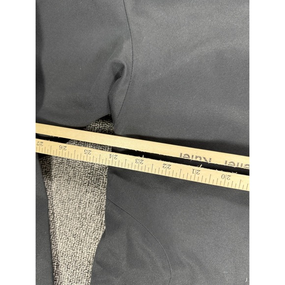 Vessi Trinity Rain Jacket Mens Large Black‎ Hooded Dymatex Waterproof Long Coat - Picture 8 of 10